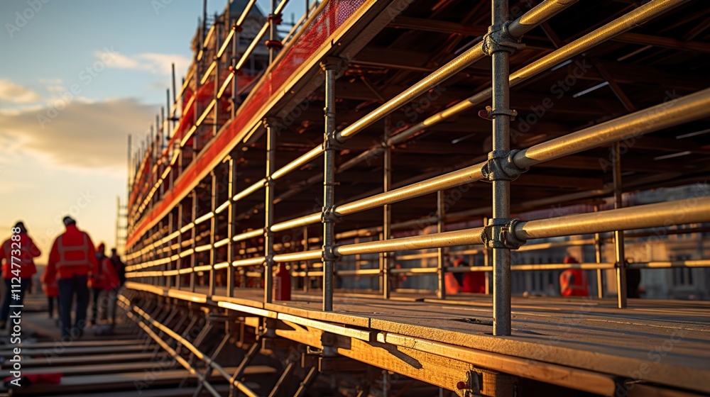 site with scaffolding HD 8K wallpaper Stock Photographic Image site with scaffolding HD 8K wallpaper Stock Photographic Image