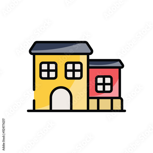 Porch vector icon