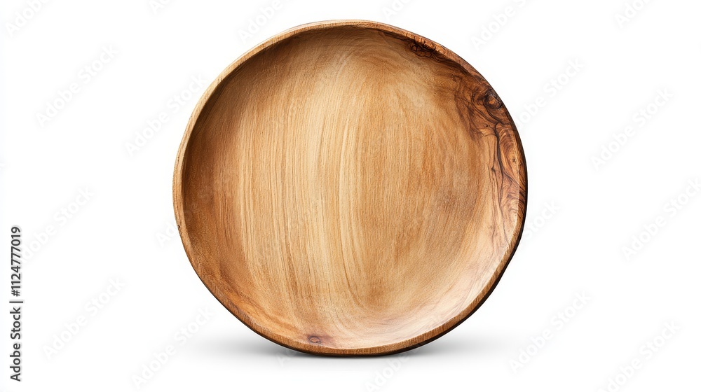 Elegant Rustic Wooden Bowl with Smooth Surface and Natural Grain Patterns Perfect for Serving Salad, Fruits, or Decorative Centerpiece in Eco-Friendly Settings Elegant Rustic Wooden Bowl with Smooth Surface and Natural Grain Patterns Perfect for Serving Salad, Fruits, or Decorative Centerpiece in Eco-Friendly Settings