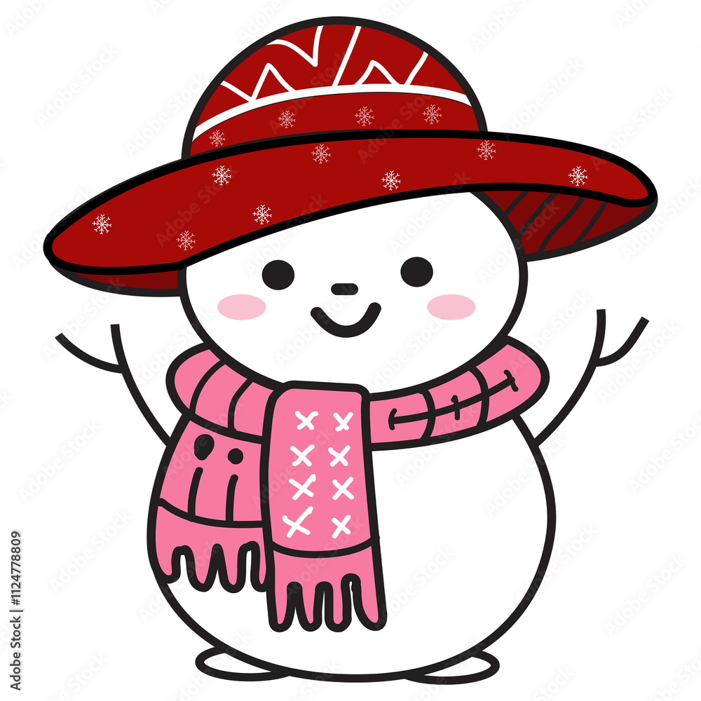 Fototapeta premium snowman7