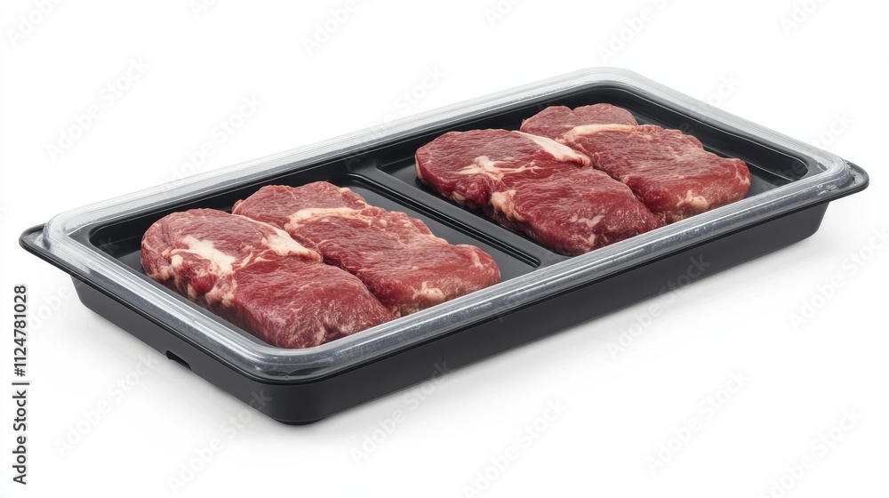 Chilled Meat Products in Clear Display Container Chilled Meat Products in Clear Display Container
