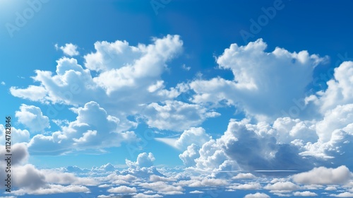 sky with clouds HD 8K wallpaper Stock Photographic Image 