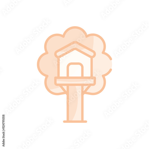 Treehouse vector icon