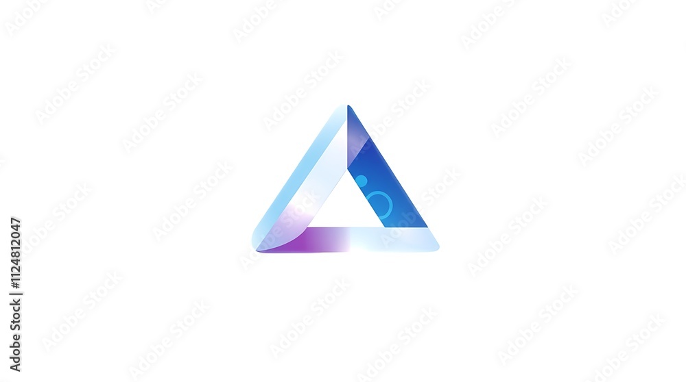 Crystalline Triangle Logo: Abstract, modern logo design featuring a vibrant, crystalline triangle with a gradient of blue and purple hues. Perfect for tech, finance, or innovation-related projects. Crystalline Triangle Logo: Abstract, modern logo design featuring a vibrant, crystalline triangle with a gradient of blue and purple hues. Perfect for tech, finance, or innovation-related projects.