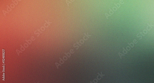 Radiant red and green gradient background enriched with noise textures; making it ideal for modern branding solutions.