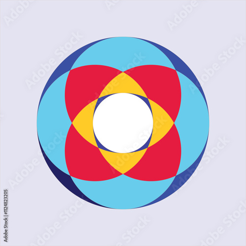 Abstract Circle with Intricate Design. Free Download Abstract Circle with Intricate Design. - GFXLoad