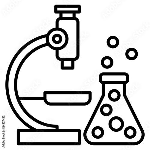 laboratory single icon