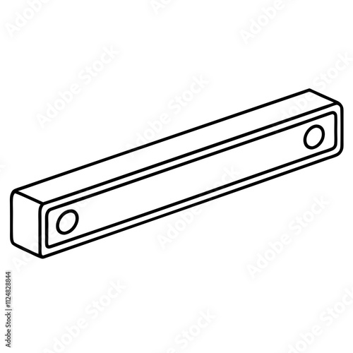Soundbar Vector Icon Design