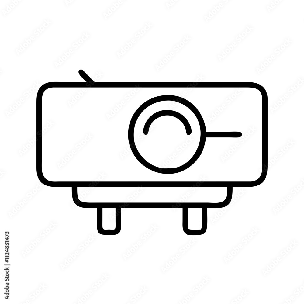 briefcase icon, office vector icon - black outline icon of briefcase symbolizing office, workspace, and modern office in simple design. briefcase icon, office vector icon - black outline icon of briefcase symbolizing office, workspace, and modern office in simple design.