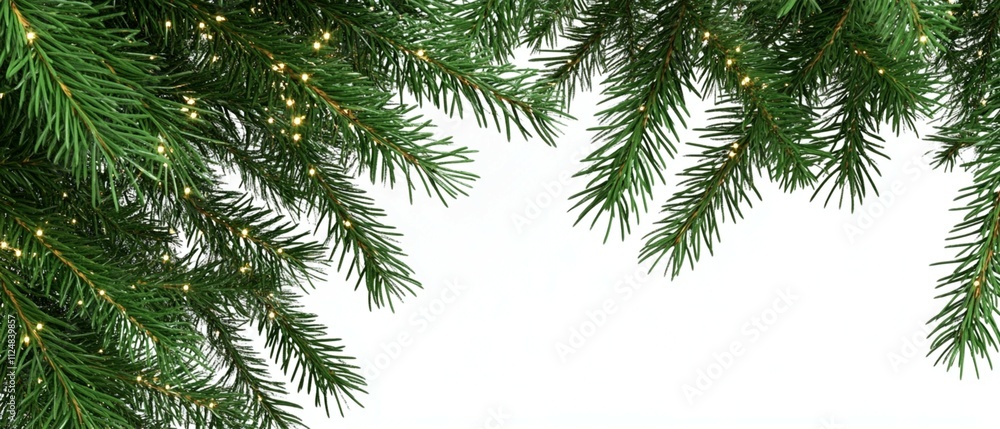 Close-up of a beautifully lit Christmas tree, showcasing twinkling lights and vibrant ornaments. Close-up of a beautifully lit Christmas tree, showcasing twinkling lights and vibrant ornaments.