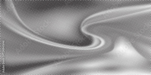 Vector halftone smoke effect. Vibrant abstract background. Retro 80's style colors and textures.