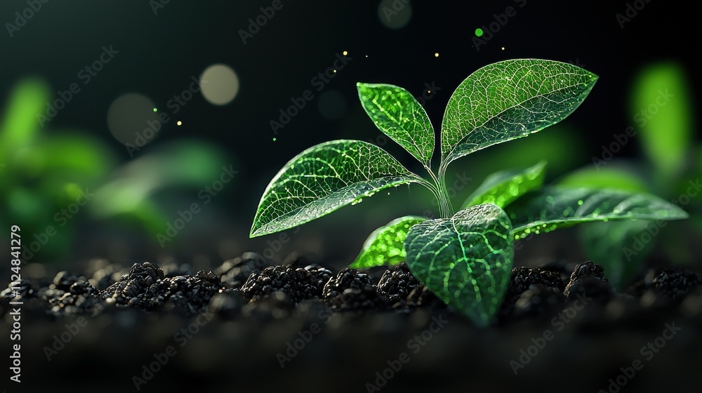 Bioluminescent flora a digital art exploration of forest ecosystems Bioluminescent flora a digital art exploration of forest ecosystems