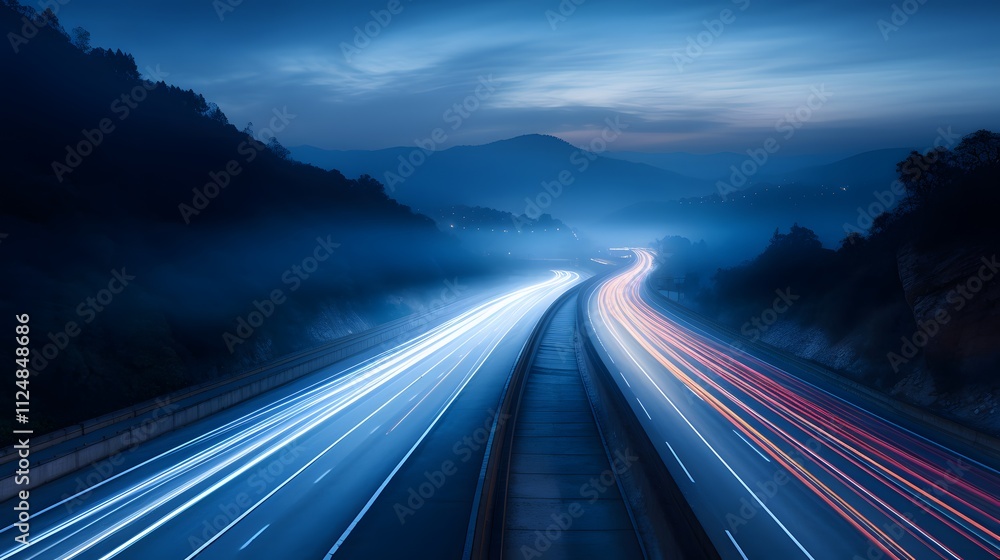 long blue light speed exposure photo long blue light speed exposure photo