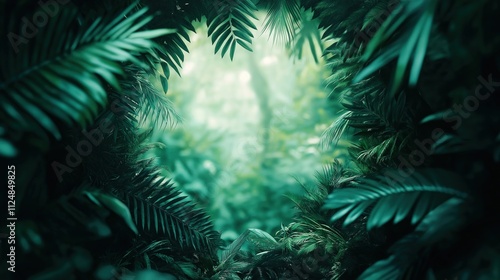 Lush Tropical Jungle Background