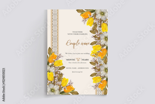 Save the date wedding invitation templates