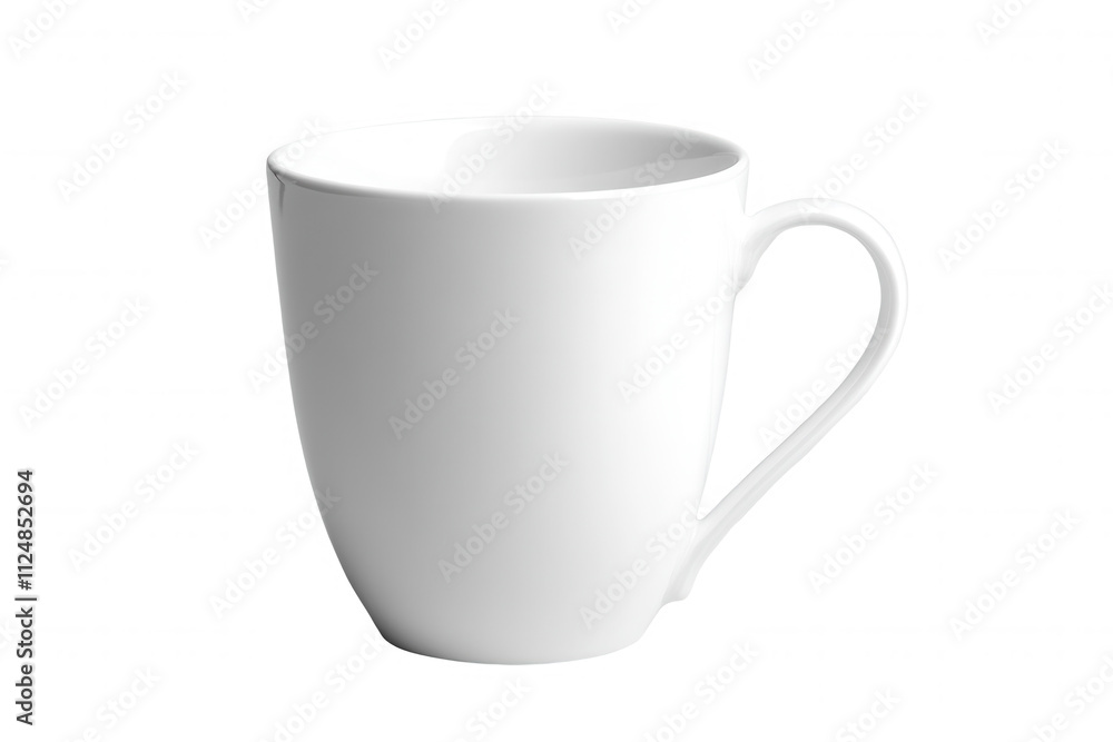 A transparent, isolated photo features a simple white ceramic cup designed for holding hot drinks. Its minimalistic design makes it an ideal addition to any kitchen countertop or dining table. A transparent, isolated photo features a simple white ceramic cup designed for holding hot drinks. Its minimalistic design makes it an ideal addition to any kitchen countertop or dining table.