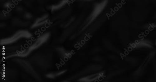 This image has a dark silk or satin texture, with smooth folds and deep shadows. It is perfect for a background or to create an elegant atmosphere in your design.