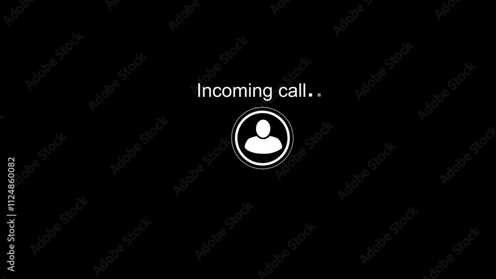 Incoming Call Screen Animation with Accept and Decline Option And Copy ...