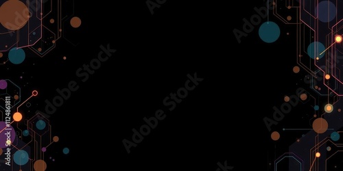 Wallpaper Mural Abstract and futuristic text effect design for creative typography project, digital, background, graphic Torontodigital.ca