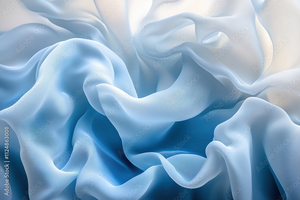 Obraz premium Calming, Minimalist cloth background