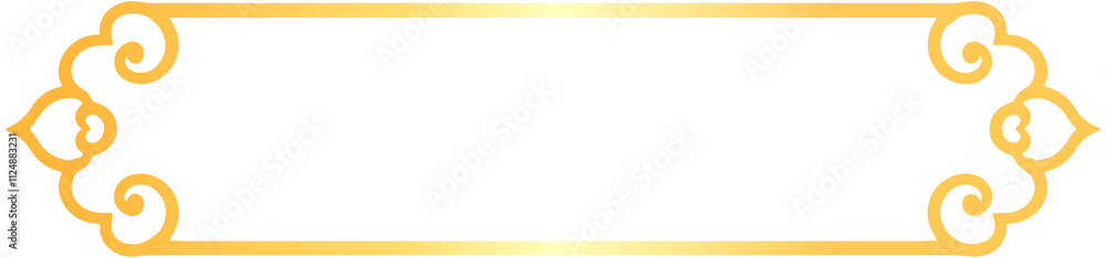 Oriental Title Frame Decoration Oriental Title Frame Decoration