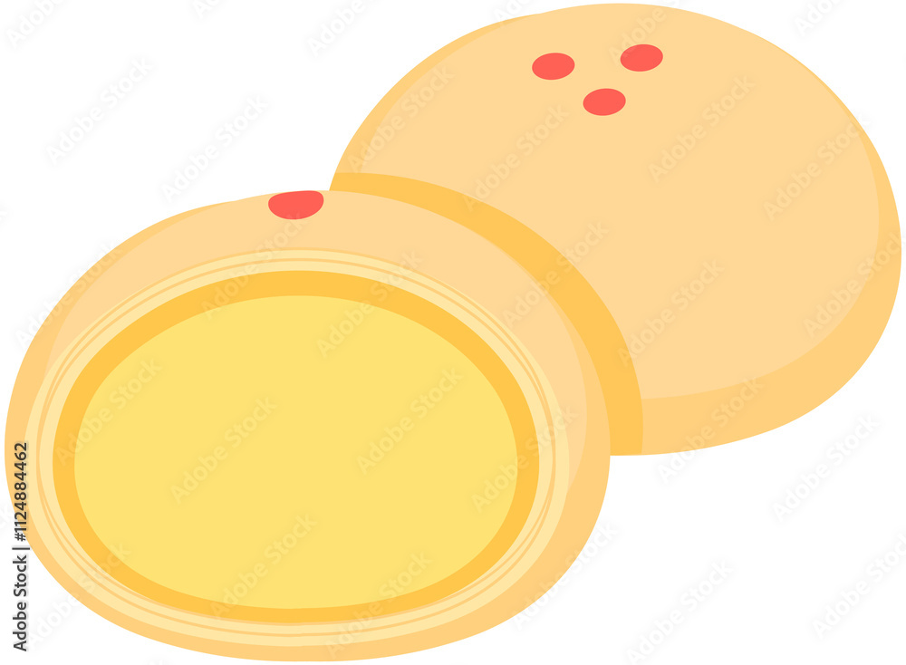 Mung bean Mooncake
Mung bean Mooncake
