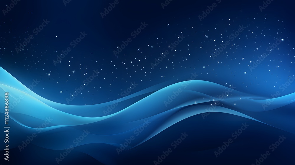 modern blue waves background design modern blue waves background design