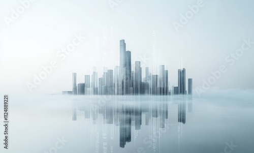 Panoramic Views of Modern Cities: Skyscrapers, Skylines, and Urban Development