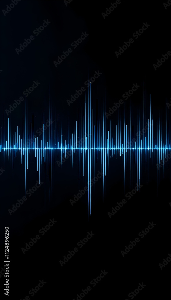 Vibrant blue soundwave pattern ideal for phone wallpaper featuring a sleek design that captures the essence of sound and rhythm in a modern aesthetic Vibrant blue soundwave pattern ideal for phone wallpaper featuring a sleek design that captures the essence of sound and rhythm in a modern aesthetic