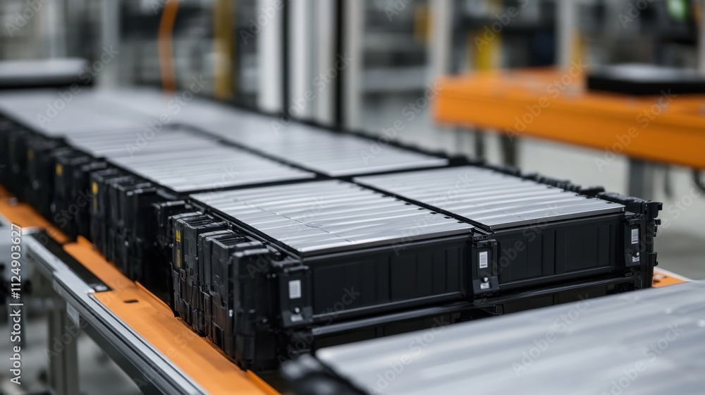 Efficient Production of Industrial Battery Packs on Manufacturing Line Efficient Production of Industrial Battery Packs on Manufacturing Line