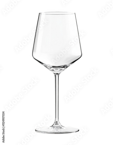 empty  glass isolated
