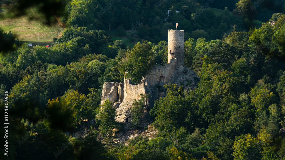 Frýdštejn is a castle ruin from the 13th century. It is located in the village of Frýdštejn near Malá Skály in the district of Jablonec nad Nisou. Frýdštejn is a castle ruin from the 13th century. It is located in the village of Frýdštejn near Malá Skály in the district of Jablonec nad Nisou.