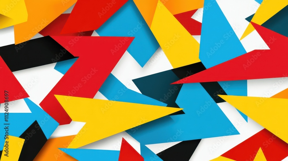 Colorful Arrows Symbolizing Choices and Decisions Colorful Arrows Symbolizing Choices and Decisions
