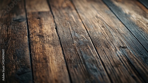 Dark wooden planks creating rustic background texture