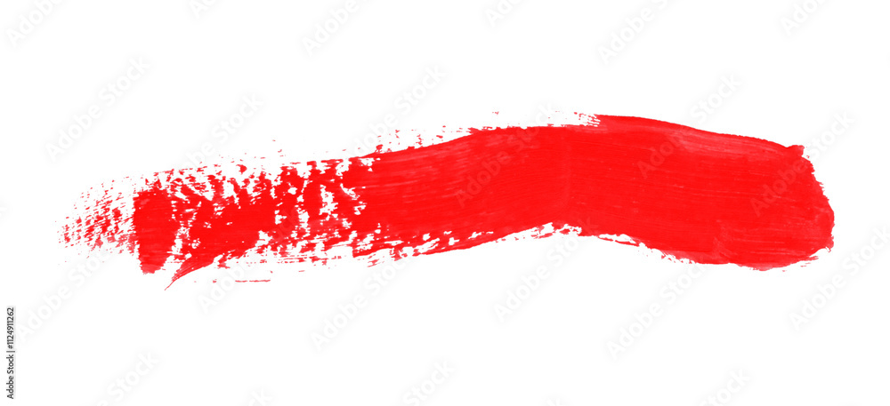 Red brush strokes Red brush strokes