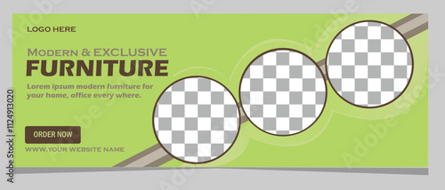 Modern & Exclusive Furniture Vector , EPS