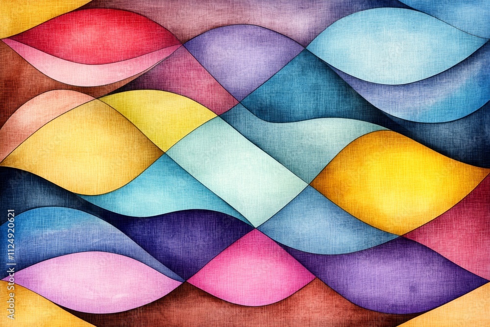 A soft watercolor painting of a DVD cover with abstract designs, blending warm and cool tones in a dreamy, artistic style A soft watercolor painting of a DVD cover with abstract designs, blending warm and cool tones in a dreamy, artistic style