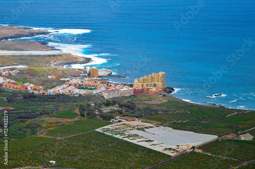 view of the sea and city