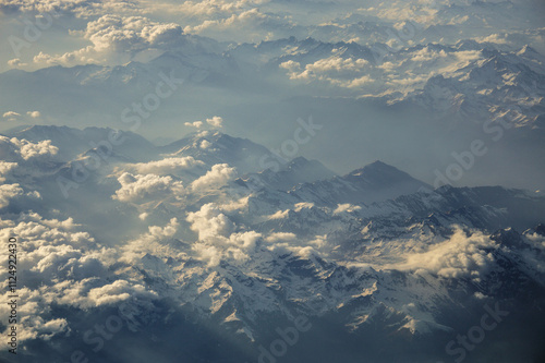 view of the mountains