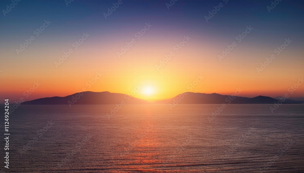 Golden Hour Horizon: A breathtaking view of the sun sinking below the horizon, painting the sky in vibrant hues of orange, pink, and purple. Golden Hour Horizon: A breathtaking view of the sun sinking below the horizon, painting the sky in vibrant hues of orange, pink, and purple.