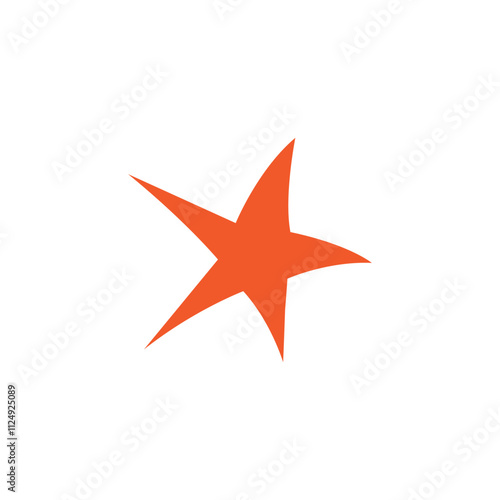 star logo design vector template. Five stars icon Vector. Five stars customer product rating review. star symbol, star icon, star design, star vector, Star logo designs template, Fast star logo Vector