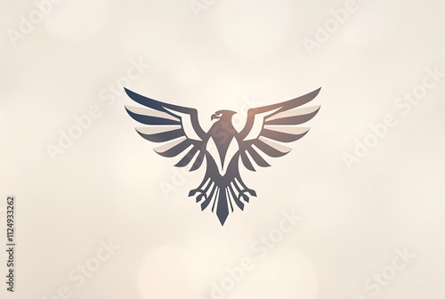 Eagle symbol modern logo design
 photo