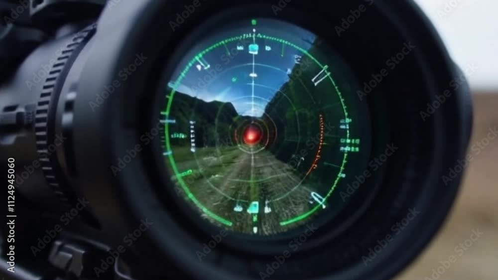 a weapon telescope that has very cool technology a weapon telescope that has very cool technology