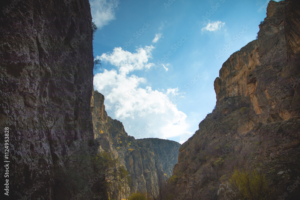 Naklejka premium Beautiful scene of mysterious clouds.