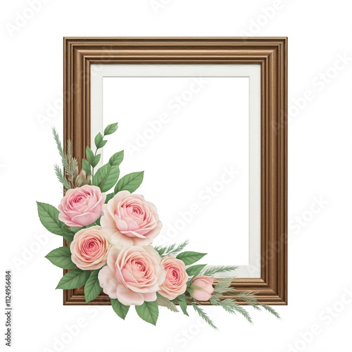 frame of roses