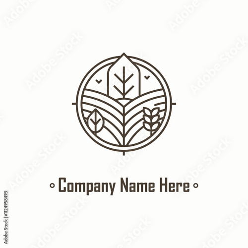 Agriculture logo vector