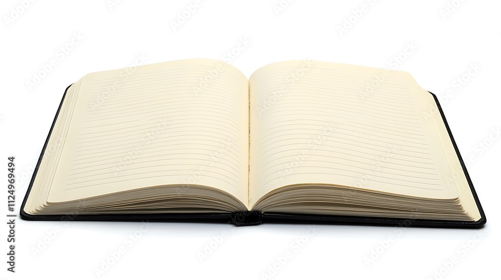 An open book with blank, pale yellow pages.
An open book with blank, pale yellow pages.