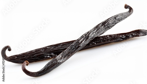 vanilla beans and cinnamon sticks