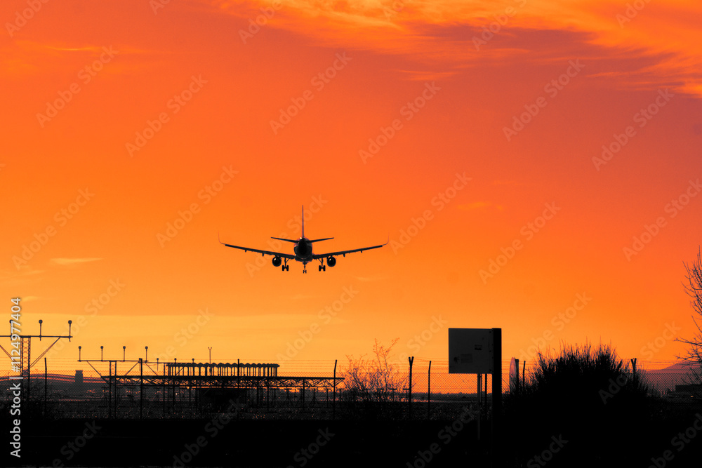 early morning flight