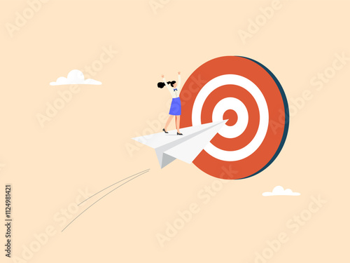 Setting challenging goals to achieve success